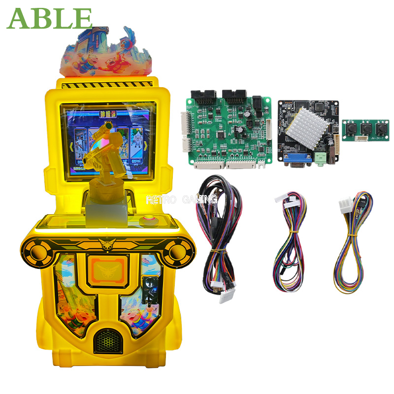 Skee Ball Arcade - Dual Gun Shooting Arcade Game Kit