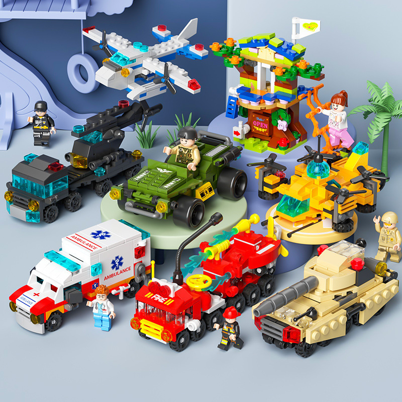 Claw Crane Machine - 6 in 1 Mega City Building
