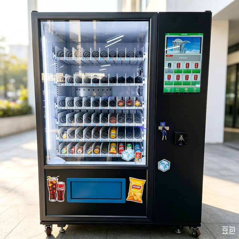 Snack Vending Machine Touch Sc - огляд і ціна Vending Machine Qr Code