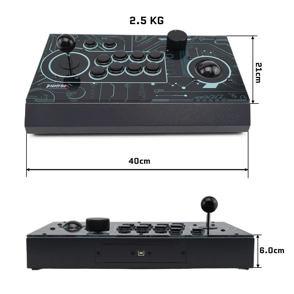 FightBox R10-PRO Arcade Fight  - огляд і ціна Trackball Controller Arcade