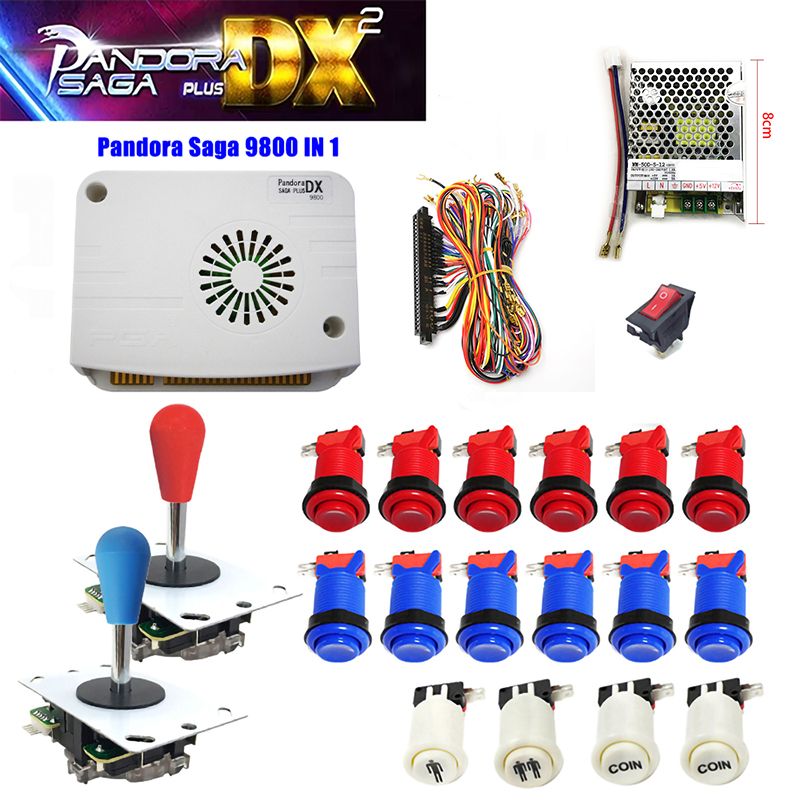 Arcade 9800 in 1 Pandora Saga  - огляд і ціна Trackball Controller Arcade