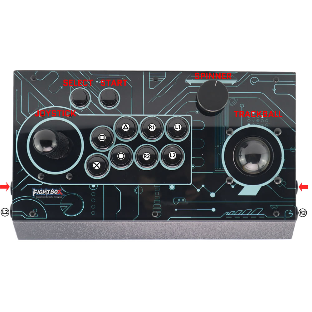 FightBox R10-PRO Arcade Fighti - огляд і ціна Trackball Controller Arcade
