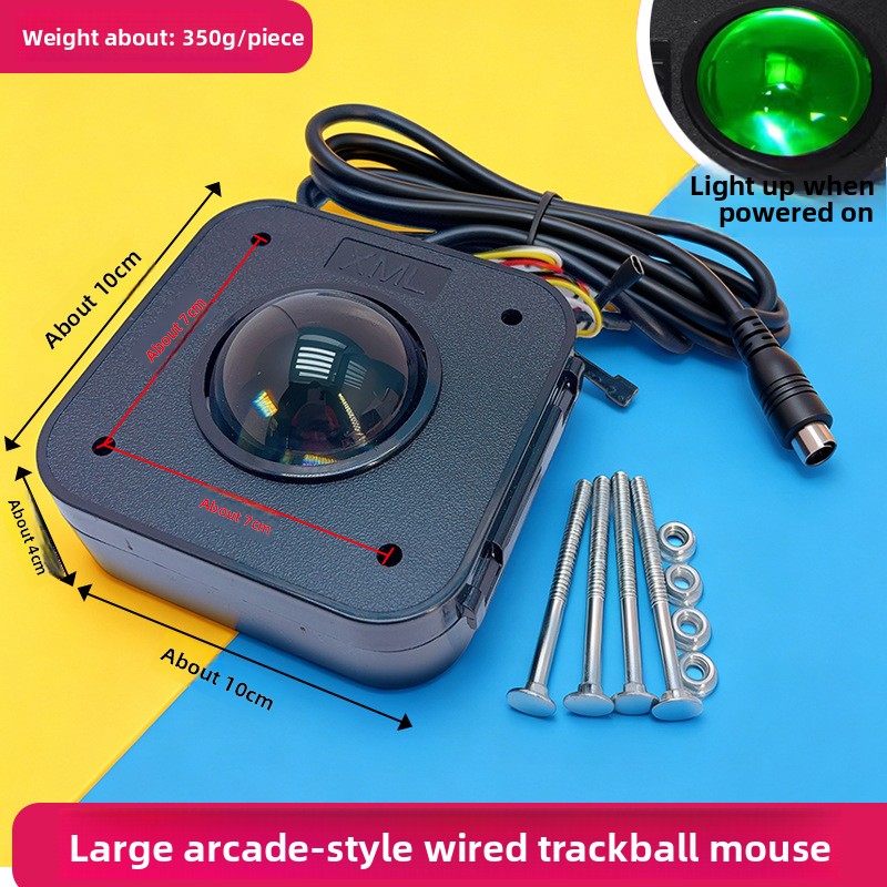 Arcade Game Accessories Trackb - огляд і ціна Trackball Controller Arcade
