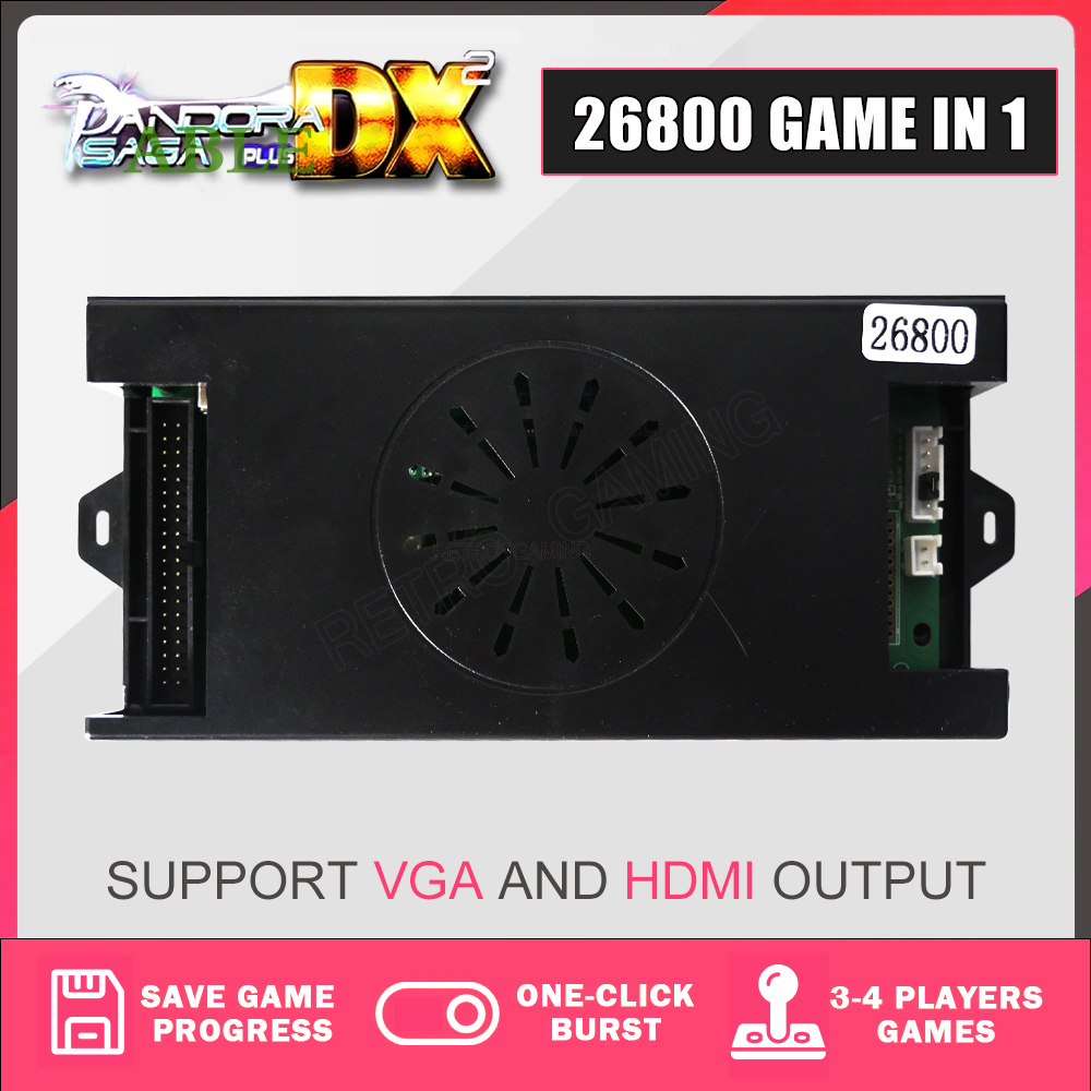 26800 in 1 Pandora Saga Box DX - огляд і ціна Trackball Controller Arcade