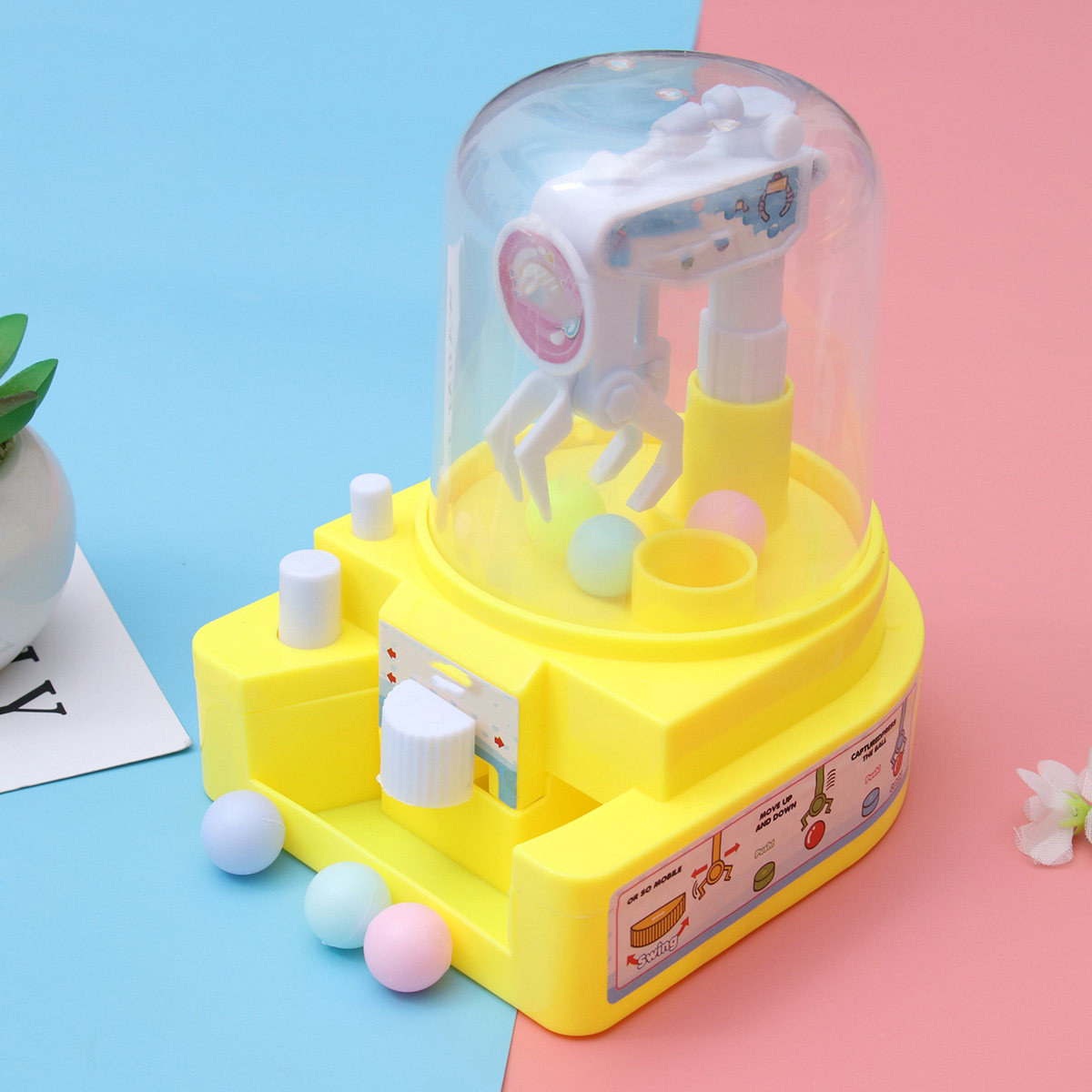 1Pcs Candy Grabber Machine Cla - огляд і ціна Claw Crane Machine